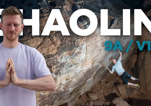 Jakob Schubert na „Shaolin” 9A