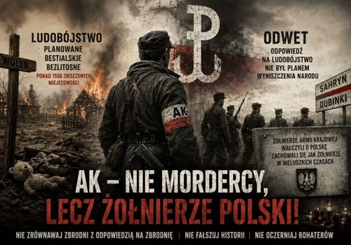 Nie wolno oczerniać Armii Krajowej przez fałszowanie historii