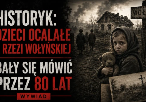 Historyk: dzieci ocalałe z rzezi wołyńskiej bały się mówić przez 80 lat (wywiad)