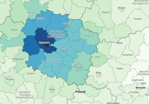 Z kim związani są w socialmediach Bydgoszczanie? Czyli w jakich kręgach się obracamy