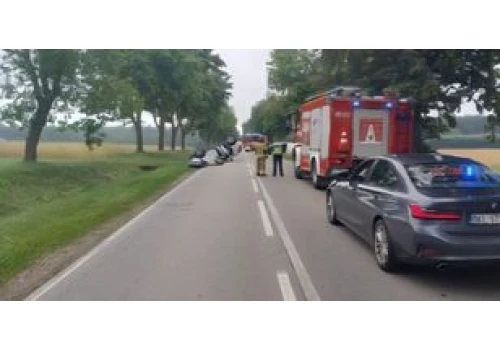 Stare Rakowo: Wypadek na DK 63. Sześć osób trafiło do szpitala