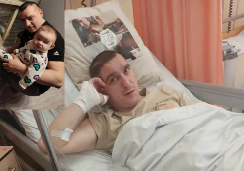 Tętniak niemal odebrał mu życie. Dziś 29-letni Patryk z Jezioran walczy o powrót do sprawności