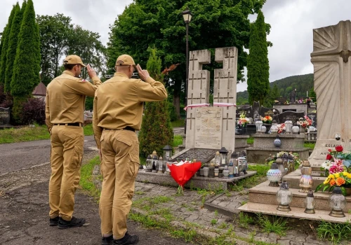 Rocznica Zbrodni Wołyńskiej. Strażacy oddali hołd ofiarom ludobójstwa