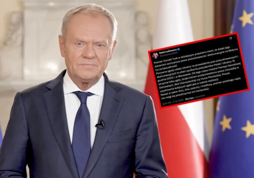 W Pałacu zawrzało po TYCH słowach Tuska ws. Wołynia. Człowiek Nawrockiego już grzmi! „Bezczelność”