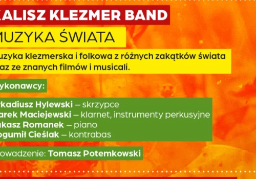 „Muzyka świata” z Kalisz Klezmer Band