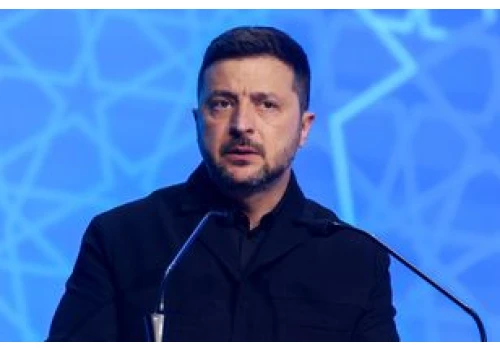 Zełenski w rocznicę zbrodni wołyńskiej. 