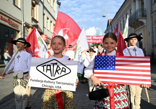 Kielce: korowód w ramach 53. Międzynarodowego Harcerskiego Festiwalu Kultury Młodzieży Szkolnej