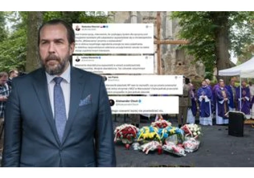 Lawina oburzenia po słowach na Wołyniu. Sikorski broni dyplomaty