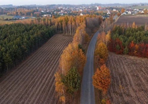 Trwają prace na trasie od krajówki do Nowej Cerkwi. Urzędnicy już planują kolejny etap