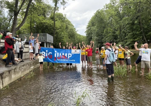 BIG JUMP 2026. Spleceni z nurtem dla czystych rzek z Klubem Gaja