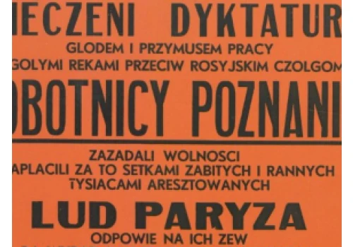 Lud Paryża stanął w obronie Poznańskiego Czerwca – organizatorem był Giedroyc, ale bohaterem Camus