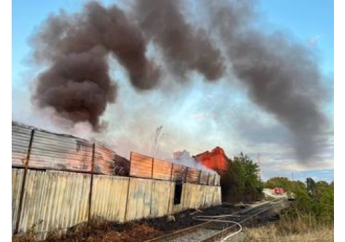 Duży pożar w Strzegomiu. W akcji 37 zastępów straży