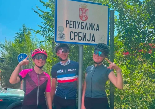 Rowerem do Medjugorie. Są już w Serbii. „Coraz bardziej czujemy, że cel jest blisko”