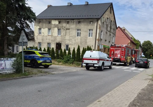 Przyłęgów. Pożar w budynku mieszkalnym