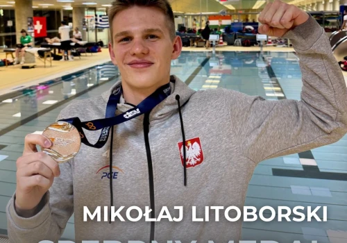Pływanie: Mikołaj Litoborski wicemistrzem Europy juniorów na 800 metrów!
