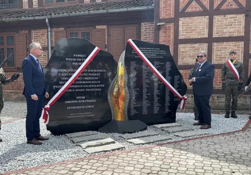 Ofiary Zbrodni Wołyńskiej upamiętnione w Malborku