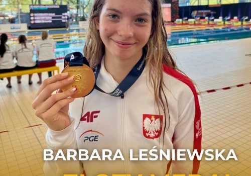 Pływanie: Barbara Leśniewska ze złotym medalem mistrzostw Europy juniorów na swoim koronnym dystansie!