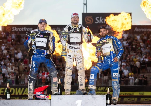 Speedway Grand Prix Szwecji. „Nagi” Anders Thomsen. Bartosz Zmarzlik trzeci. Polak wciąż liderem cyklu
