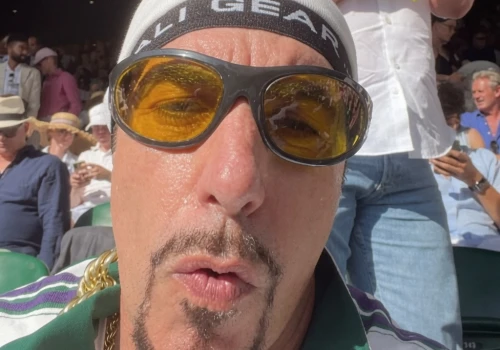 Ali G odwiedził finały Wimbledonu w ten weekend