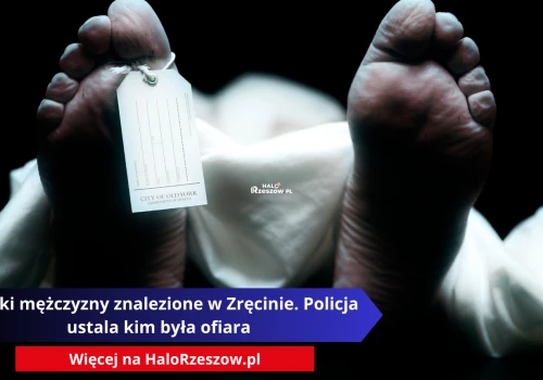 Tragiczne odkrycie w Zręcinie. Ciało mężczyzny w potoku koło stadionu