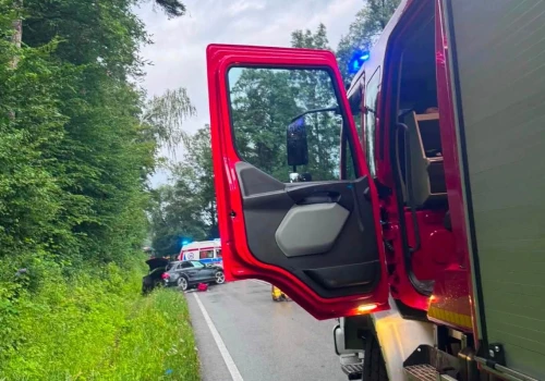 Krosna: Poważny wypadek drogowy i interwencja Lotniczego Pogotowia Ratunkowego