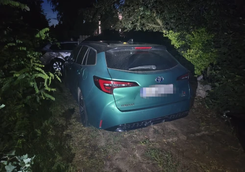 Skradziona w Niemczech, odnaleziona pod Radomiem-“Kobra” odzyskała skradzioną Toyotę