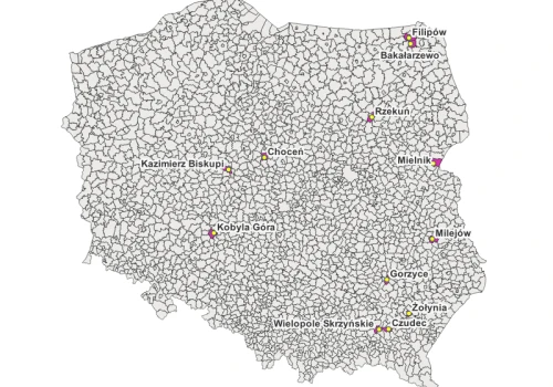 Od nowego roku pojawi się 12 nowych miast