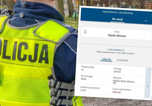 Śmiertelne potrącenie na torach pod Opolem. Duże opóźnienia pociągów