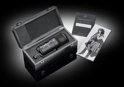 Neumann U 47 fet Bon Scott Edition – limitowana edycja kultowego mikrofonu