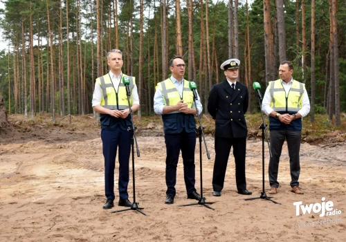 Zaczynają od drogi technicznej, skończą na wielkim porcie. Rusza budowa Przylądka Pomerania