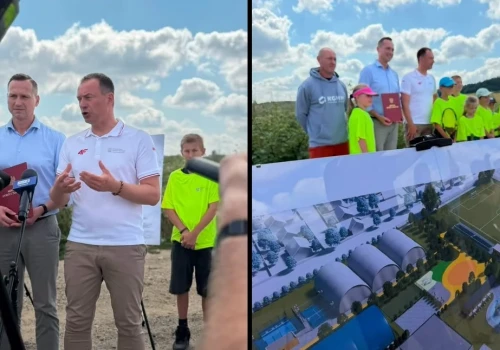 Złotoryja dostała 2,9 mln zł na korty tenisowe, boisko do padla i ściankę wspinaczkową