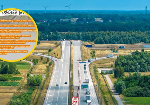 Siódemka GDDKiA na ten tydzień. Zamkną tunel na S2, ale tylko na chwilę. Do tego remont S7