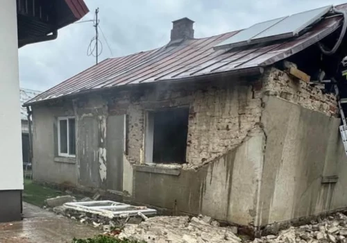 Wybuch gazu w gminie Stoczek Łukowski. Jedna osoba poszkodowana