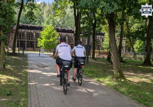 Wakacyjne patrole rowerowe ruszyły w Katowicach. Policja będzie bliżej mieszkańców