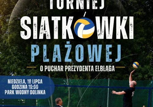 Siatkówka plażowa w Parku Wodnym Dolinka