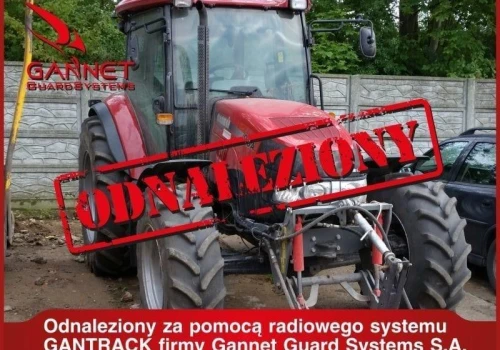 Nocny skok na traktor. Złodzieje byli pewni, że zniknie bez śladu. Przeliczyli się.