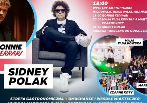 Wakacyjna impreza z mnóstwem atrakcji w Gołotczyźnie. Wystąpią m.in. Ronnie Ferrari i Sidney Polak