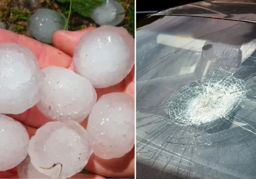 Grad wielkości piłek w Niemczech, wybijał okna i robił dziury w samochodach. „Nigdy czegoś takiego nie przeżyłam”