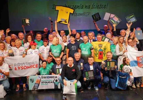 Zielona Góra. Mamy drugie miejsce Rowerowej Stolicy Polski, a drużyna Huszczy pokonała zespół Soprucha
