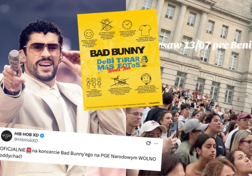 Bad Bunny wystąpi dziś w Polsce, kolejny wielki koncert z zakazem wnoszenia wody