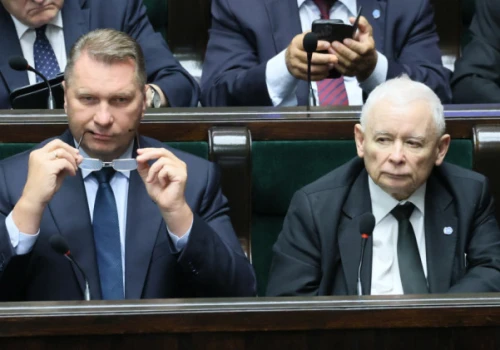 Kaczyński strofuje Czarnka ws. Ukrainy. „Sprawa zostanie wyjaśniona”