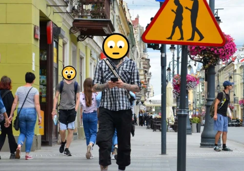 Nowy znak drogowy dla „smartfonowych zombie”? Jest propozycja zmian