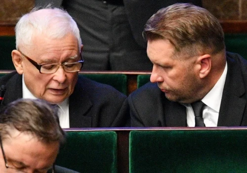 Kaczyński upomina Czarnka po słowach o Ukrainie. 