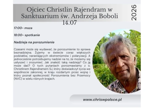 Ojciec Chris w Polsce: spotkanie o „języku serca” (NVC)