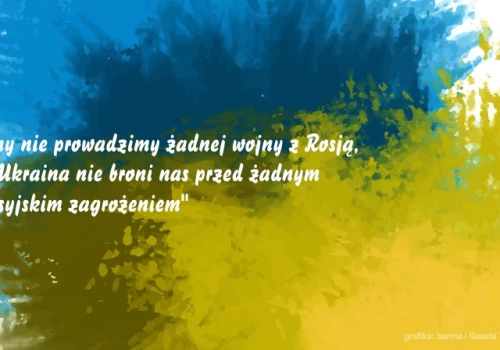 Tomasz Miller o swoim stosunku do Ukrainy i Ukraińców