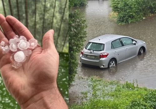 Potężne burze u sąsiadów: Jaworzno i Sosnowiec pod wodą. Czy nawałnica dotrze do Mysłowic?