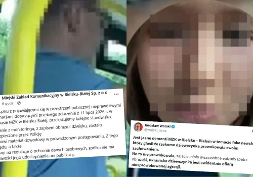 Bielskie zakłady autobusowe wyprostowały fejka o Ukraince, która niby 
