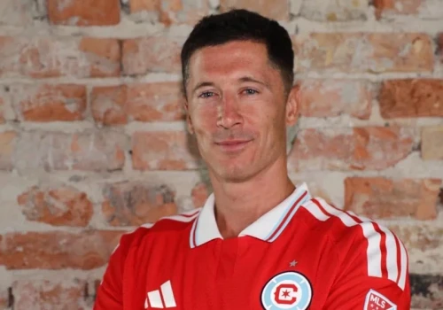 Robert Lewandowski zaprezentowany w Chicago Fire. „Muszę się tego nauczyć”