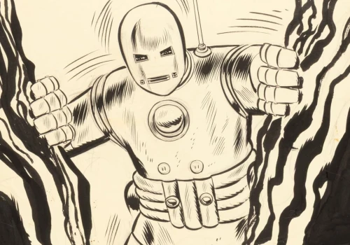 Najdroższa strona komiksu w historii. Plansza Dona Hecka z pierwszym Iron Manem za 3,875 mln dolarów