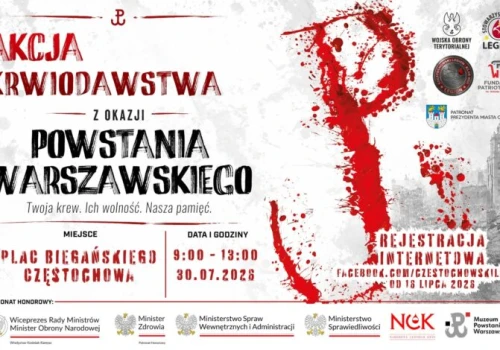 Będzie można oddać krew w hołdzie powstańcom. Wyjątkowa akcja na placu Biegańskiego